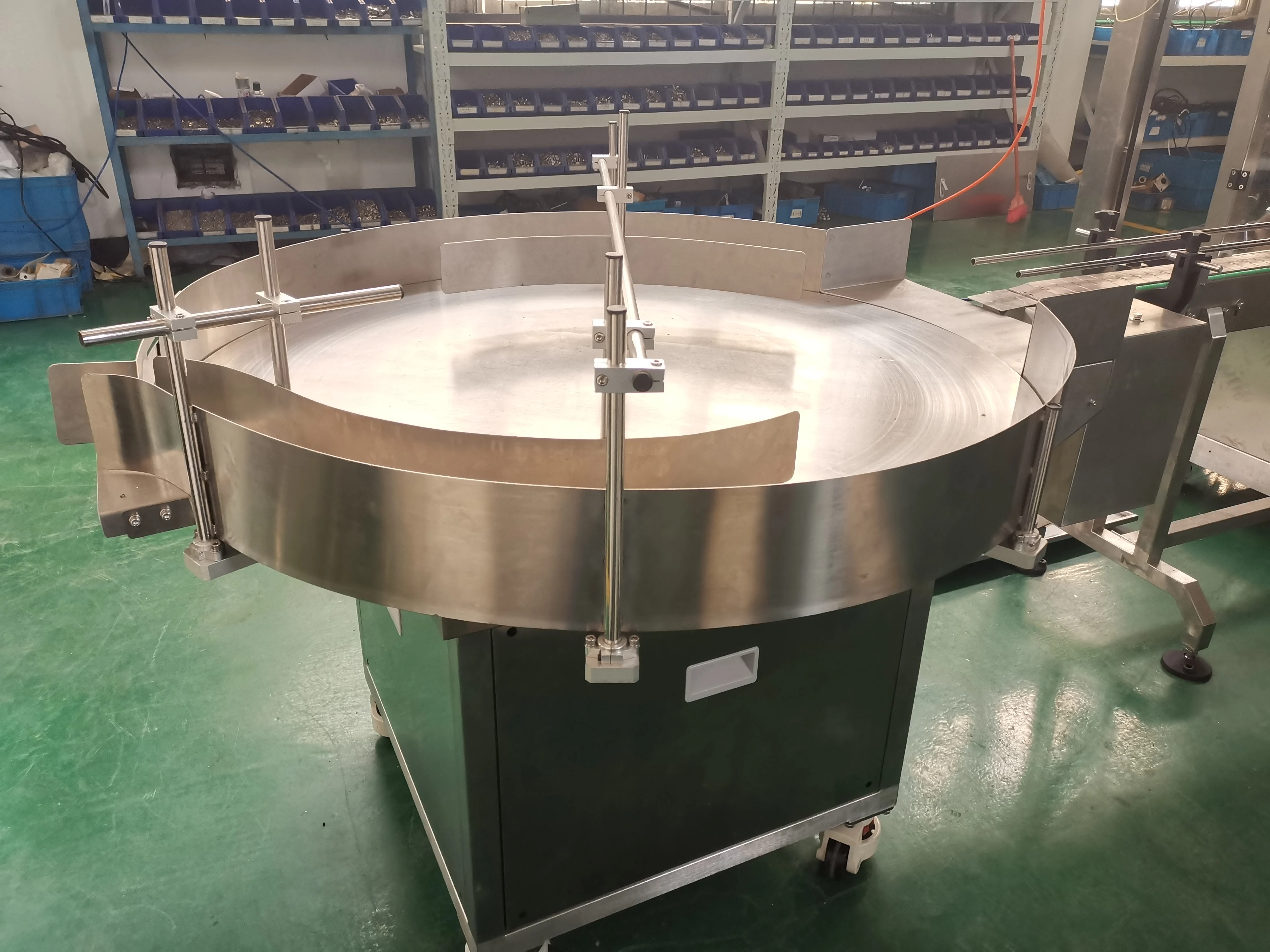 304 Stainless Steel Rotary Table Jar Tin Bottle Collection Accumulation Table