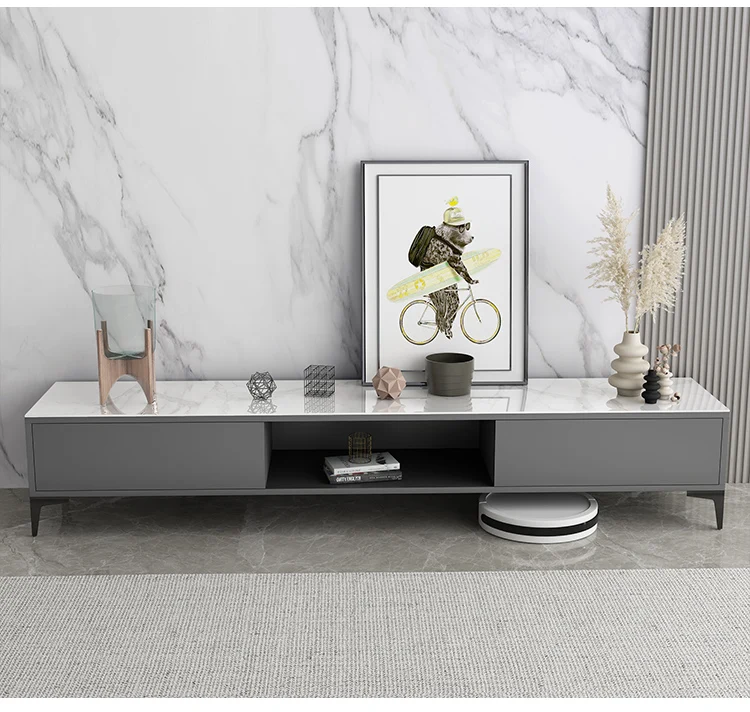 Latest Design Wooden Mdf Modern Furniture Cabinet Living Room Tv Stands And Coffee Table Set JY-C2105