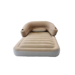 Air sofa bed queen size inflatable home bedroom flocking
