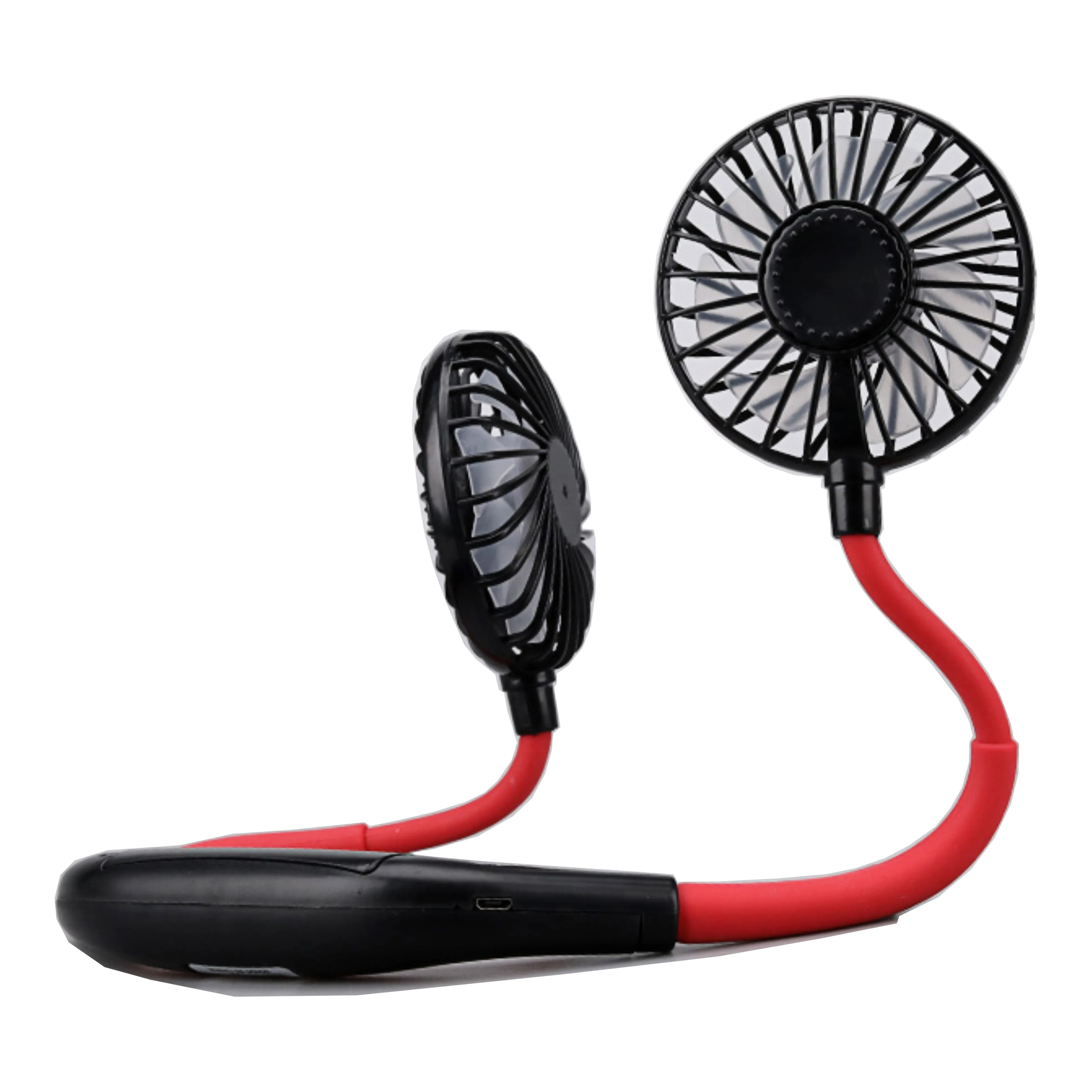 
Лидер продаж на Amazon, портативный подвесной спортивный вентилятор 4-го поколения на шею, перезаряжаемый уличный мини-вентилятор с USB, подвесной вентилятор с шейным ободом 