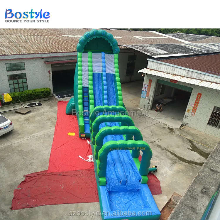 Inflatable Jump House Tall Water Slides for Adults Custom Size PVC Outdoor Indoor Large Inflatable Water Park Slide