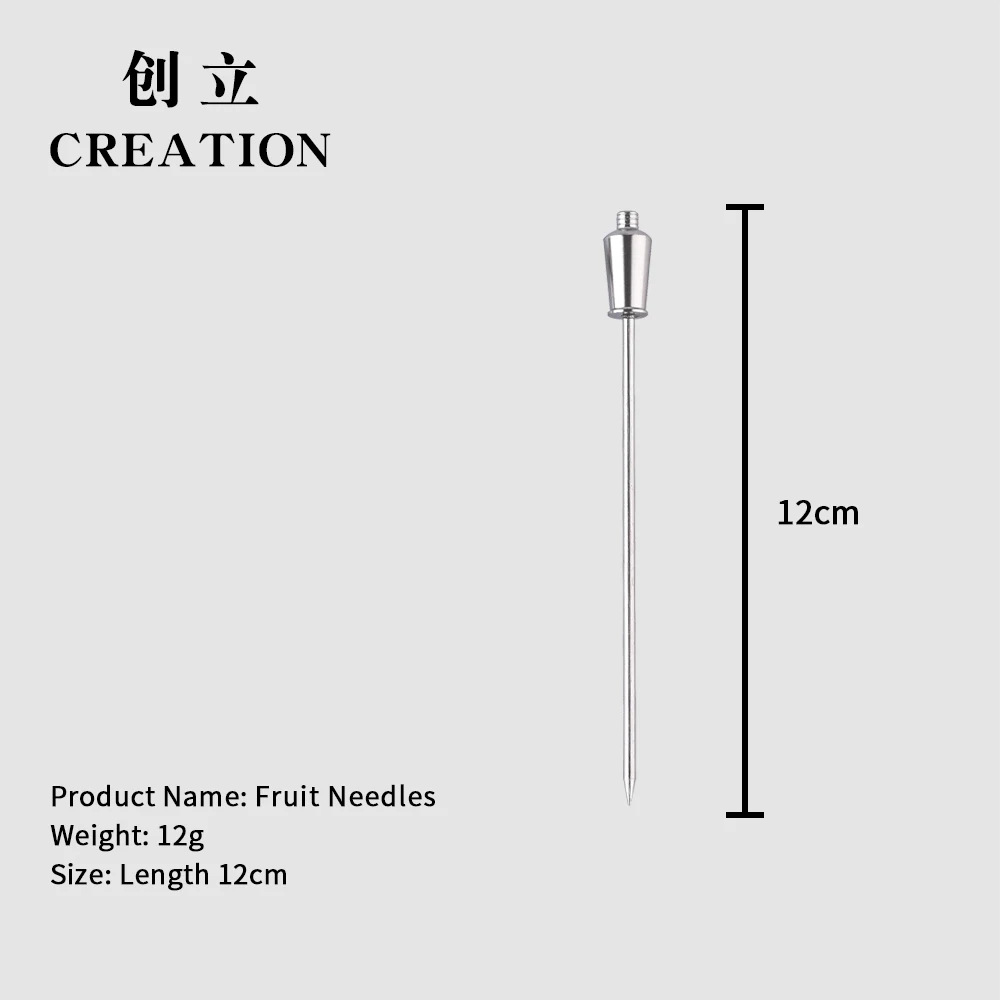 Factory direct stainless steel Four Leaf Clover metal party cocktail ice picks