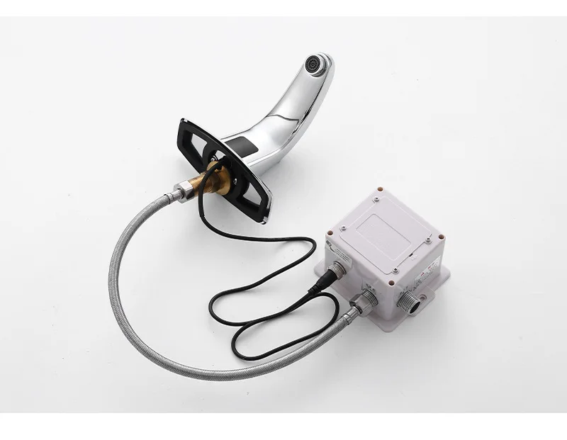 Water Saving Automatico Grifo Bathroom Basin Faucet Automatic Taps Cold Water Electronic Infrared Sensor Tap