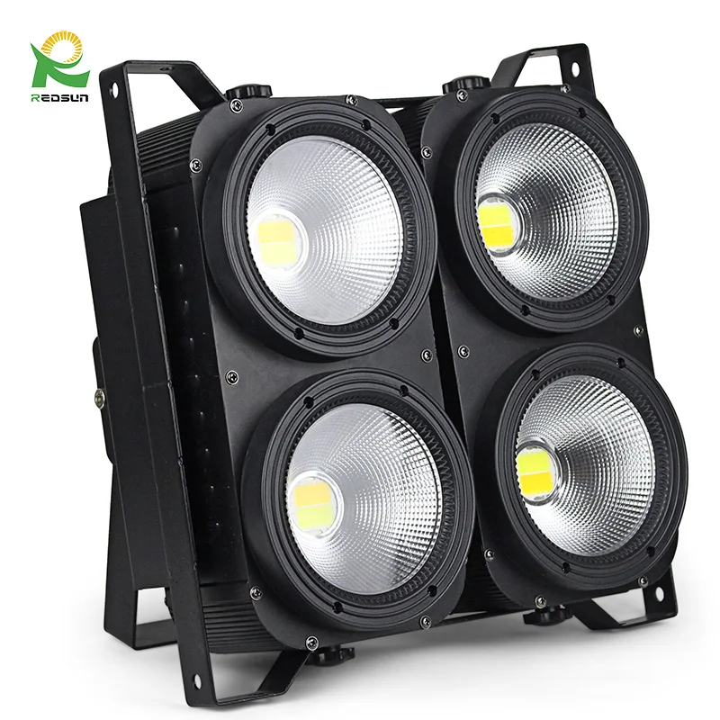 Custom disco party Cob Audience Light stage laser cob Led Par Light wholesale 4*100W COB blinder light