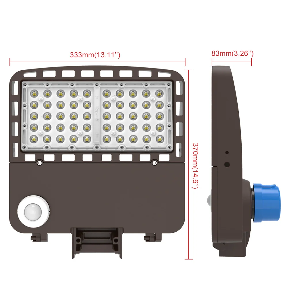  Highway Light Pole Mounted 100W 150W 200W 240W 300W LED Street parking lot shoebox