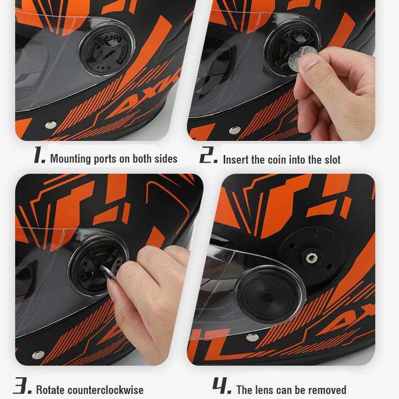 Factory Direct Sales Motor Cycle Helmet  Capacete Para Motos Full Face Helmet Electric Motorcycle Helmets