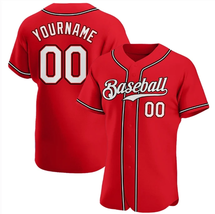 Custom  logo name Wholesale Softball Jersey Shirt Youth Custom Baseball Shirt Baseball & Softball Wear Baseball Jerseys