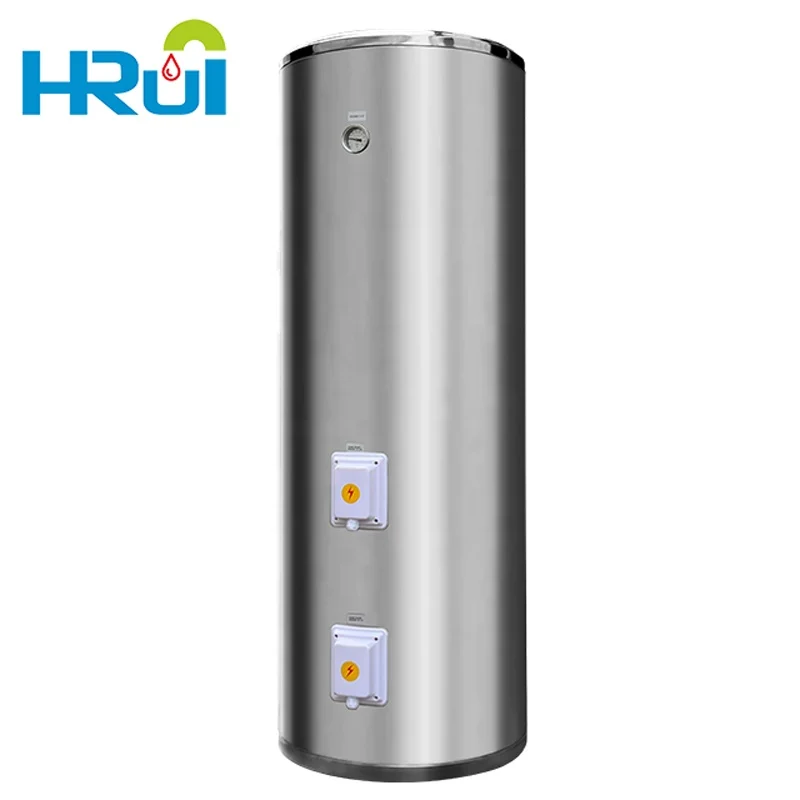 Family 250l Stainless Steel Heat Pump Solar Electric Boiler Hot Water Tank Insulated Boiler Hot Water Cylinder
