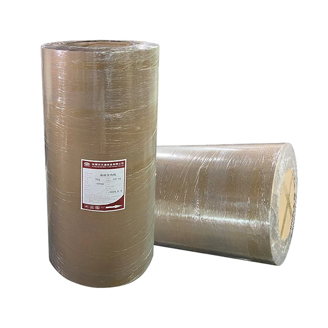 90inch waterproof peelable polymer-coated paper kraft paper used as top,side and bottom layer in the PUR-foaming process