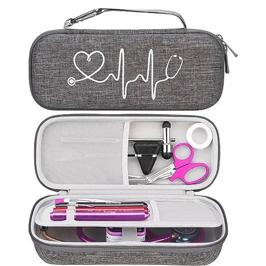 OEM Factory Customized Hard EVA Stethoscope case 3M Littmann Nursing Carry Travel Holder