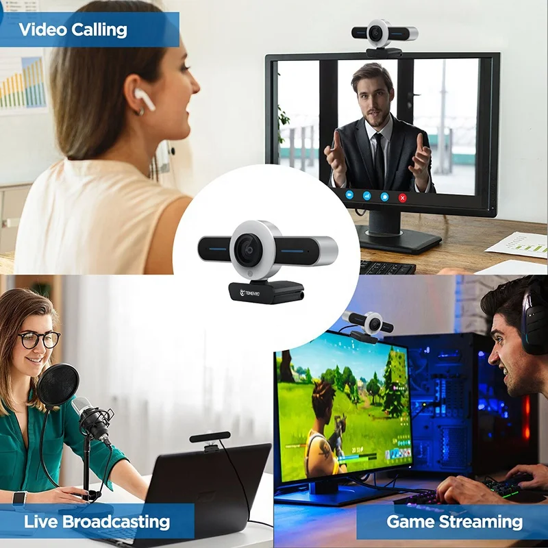 USB Webcam 1080P HD PC Web cam With Microphone Autofocus for PC Full HD Web Camera