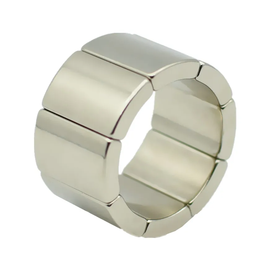 Super Strong Customized Neodymium Segment Shape Magnet Arc Magnet for Motor