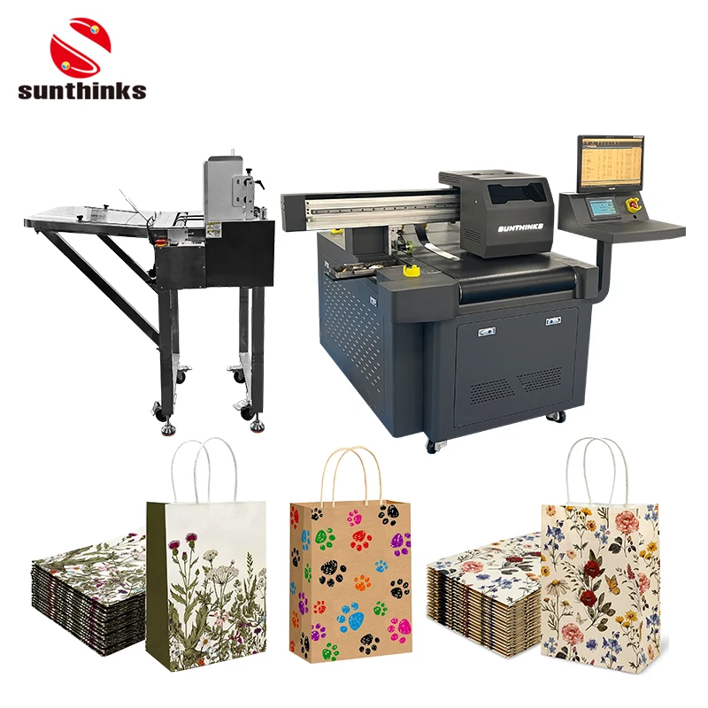 China Most Cost-Effective Single Pass Printer Large Size Multifunctional Digital Flatbed Printer Inkjet Single Pass Box Printer