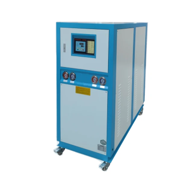 15hp 40.5kw water cooled chiller with r407c r410a r134a r22 refrigerant working principle