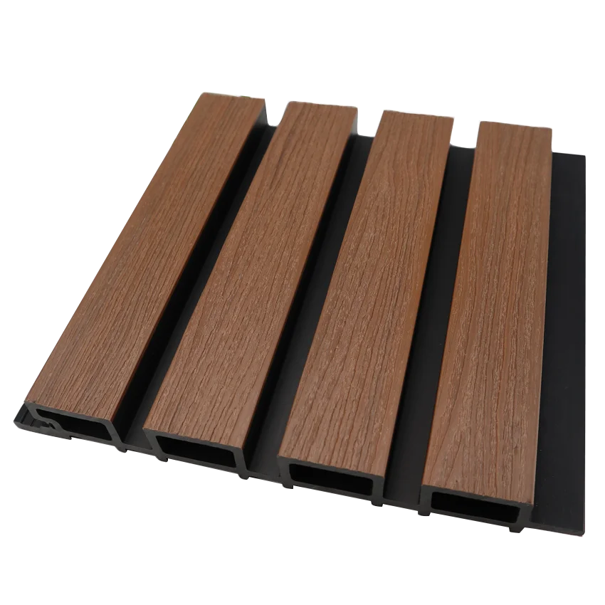 2024 Modern WPC Exterior Outdoor Decorative composite wall panel Design ceiling panel Wooden Siding Board Building House