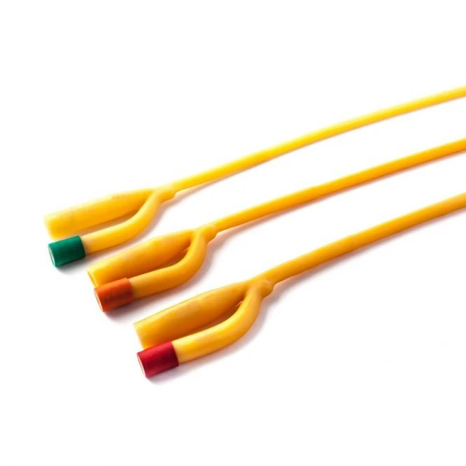 Wholesale Urinary catheter 2-way Silicone Coated Catheter Latex Foley Catheter