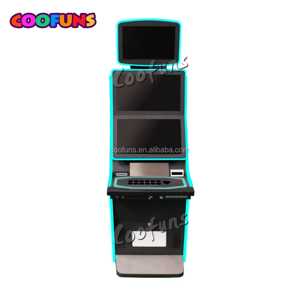 Factory Price Triple Screen Complete Cabinet Electric Gaming Machine for Software Company