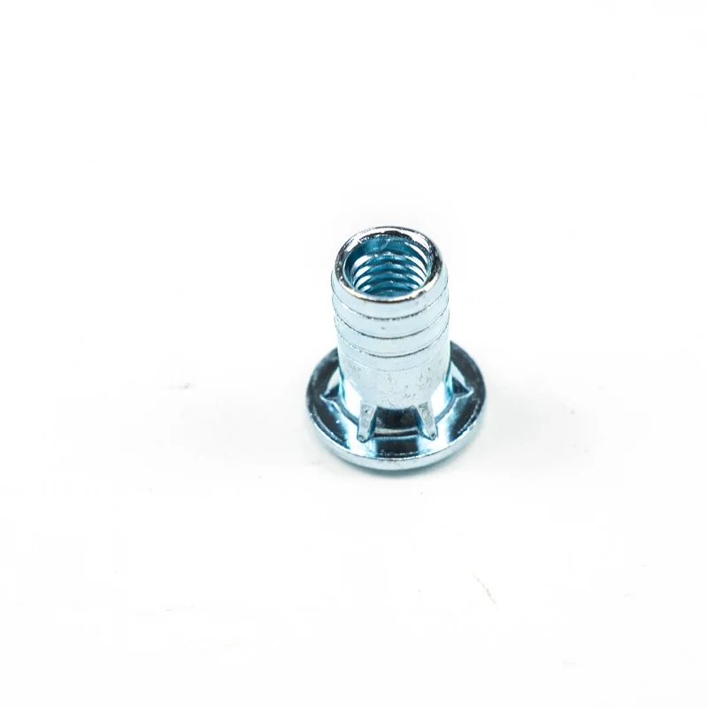 Galvanized Steel Metal Thread Repair Insert Self Tapping Insert Reverse Thread T Nut