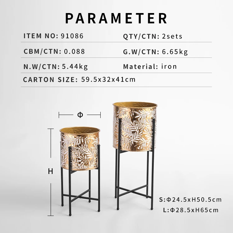 Metal decoration flower rack gold flower restaurant decoration flower rack