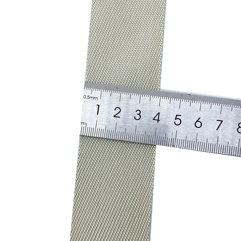Wear Resistant and Flame Retardant Polyphenylene Sulfide Fiber PPS Webbing Straps for Bags Garment Cargo Safety Seat Belt