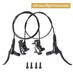 Zoom Aluminum Alloy Bicycle Hydraulic Disc Brake Bilateral Hydraulic Brake Bike Disc Oil Brake 160MM Disc