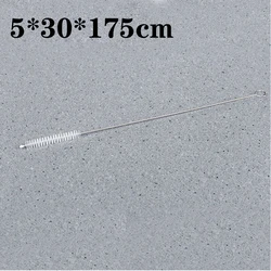 Plastic Straw Cleaner Straw Cleaners Custom Steel Straw Brush Extra Long Stainless Steel Metal Bristle Drink Pipes Cleaner Brush