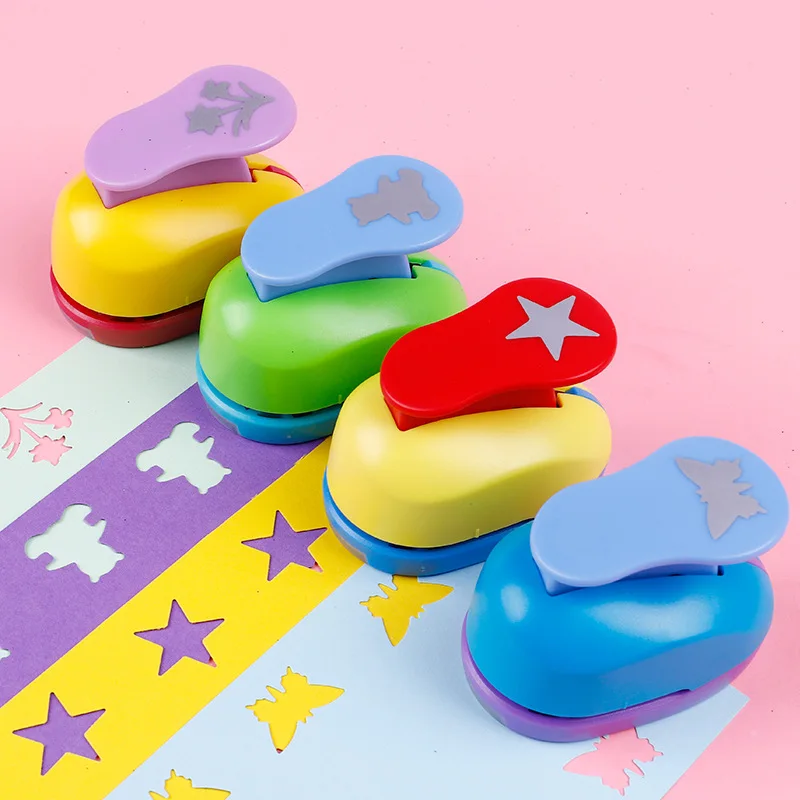 Дырокол для бумаги, пластиковый дырокол для рукоделия, мини печать бумаги, ручной формирователь, скрапбукинг, бирки, открытки, рукоделие, Diy Дырокол