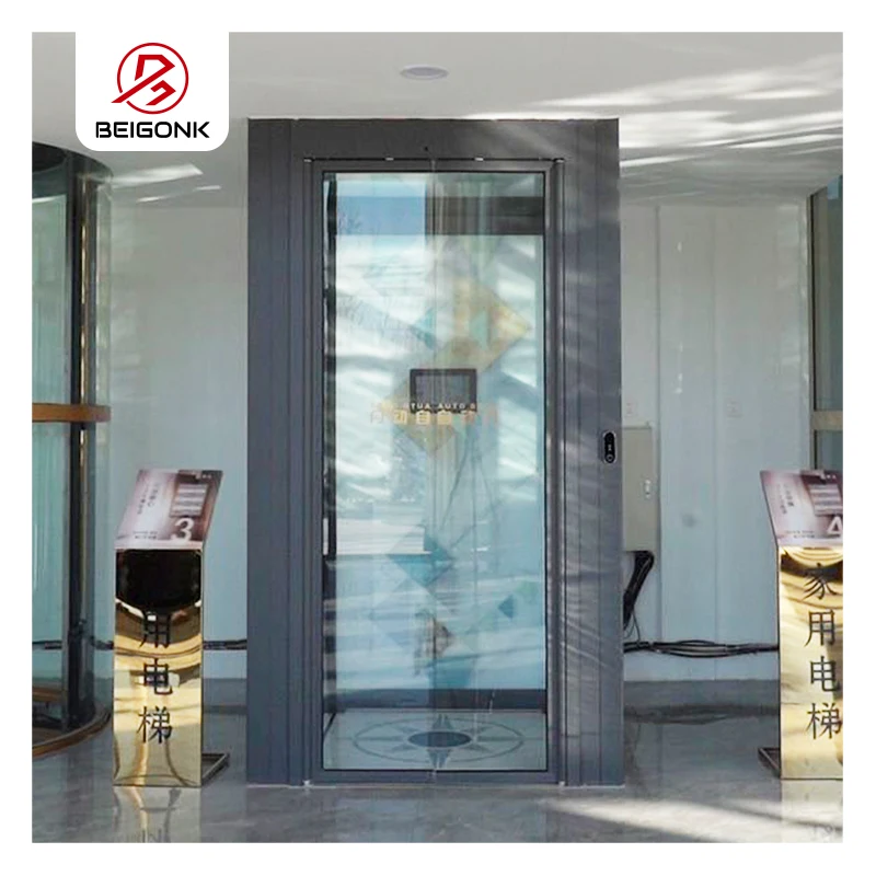 400kg Home Elevator Homelift Domestic Lift for 2 Person Small House