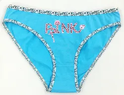 Factory OEM premium quality fancy design side leopard comfortable underwear panties