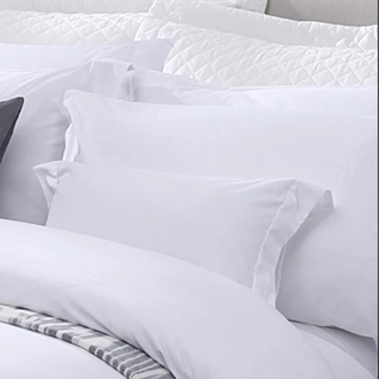 
Cheap personalized 100% cotton fabric comforter pure white bed sheets and microfiber duvet cover 