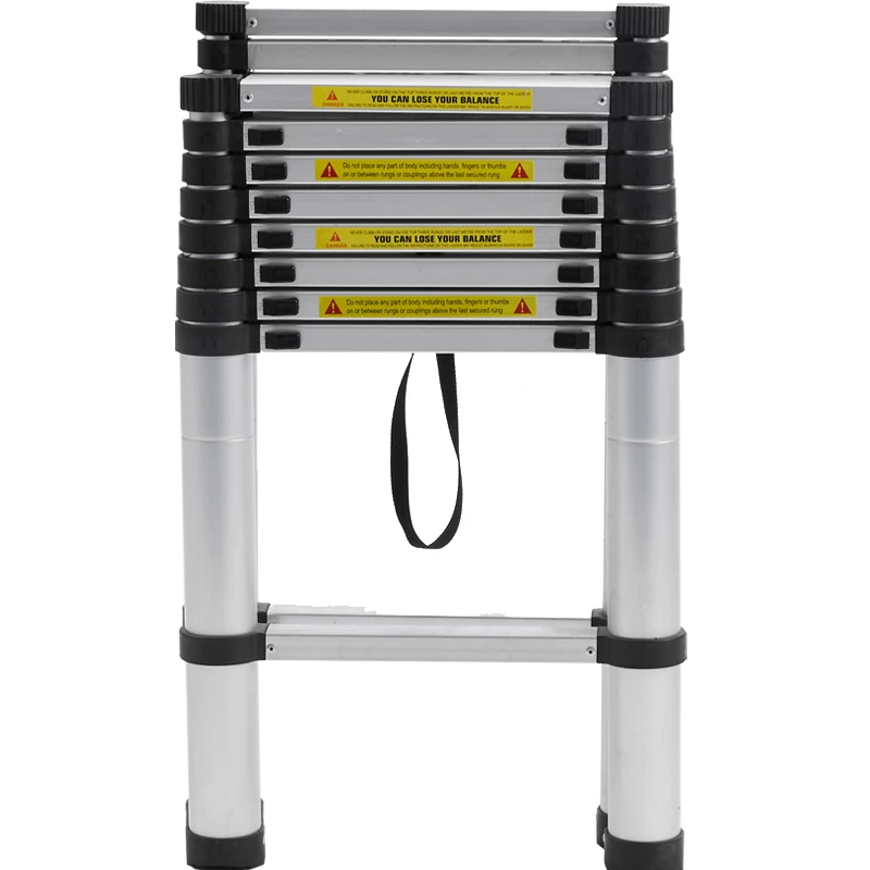 Durable extension aluminum ladder high quality multifunctional folding step stair foldable ladder