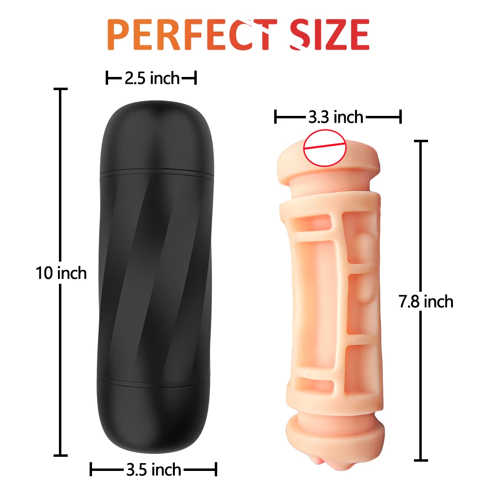 LENDGOGO Pocket Pussy - Ava  2 in 1 Oral with Vagina Masturbator Sex Product for men male  wholesale manufacturer supplier