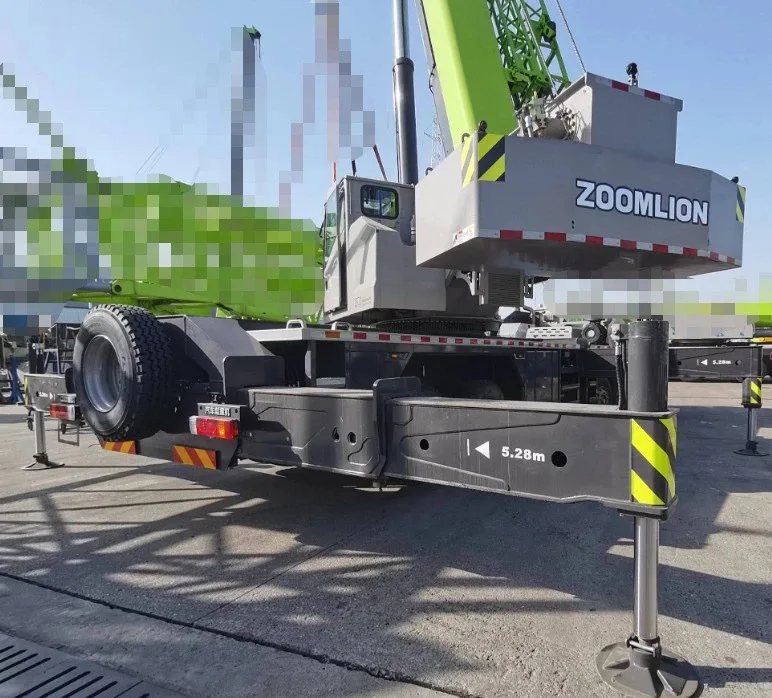Second Hand 50 ton Zoomlion ZTC500V Truck Crane For Sale Used Zoomlion 50T Crane