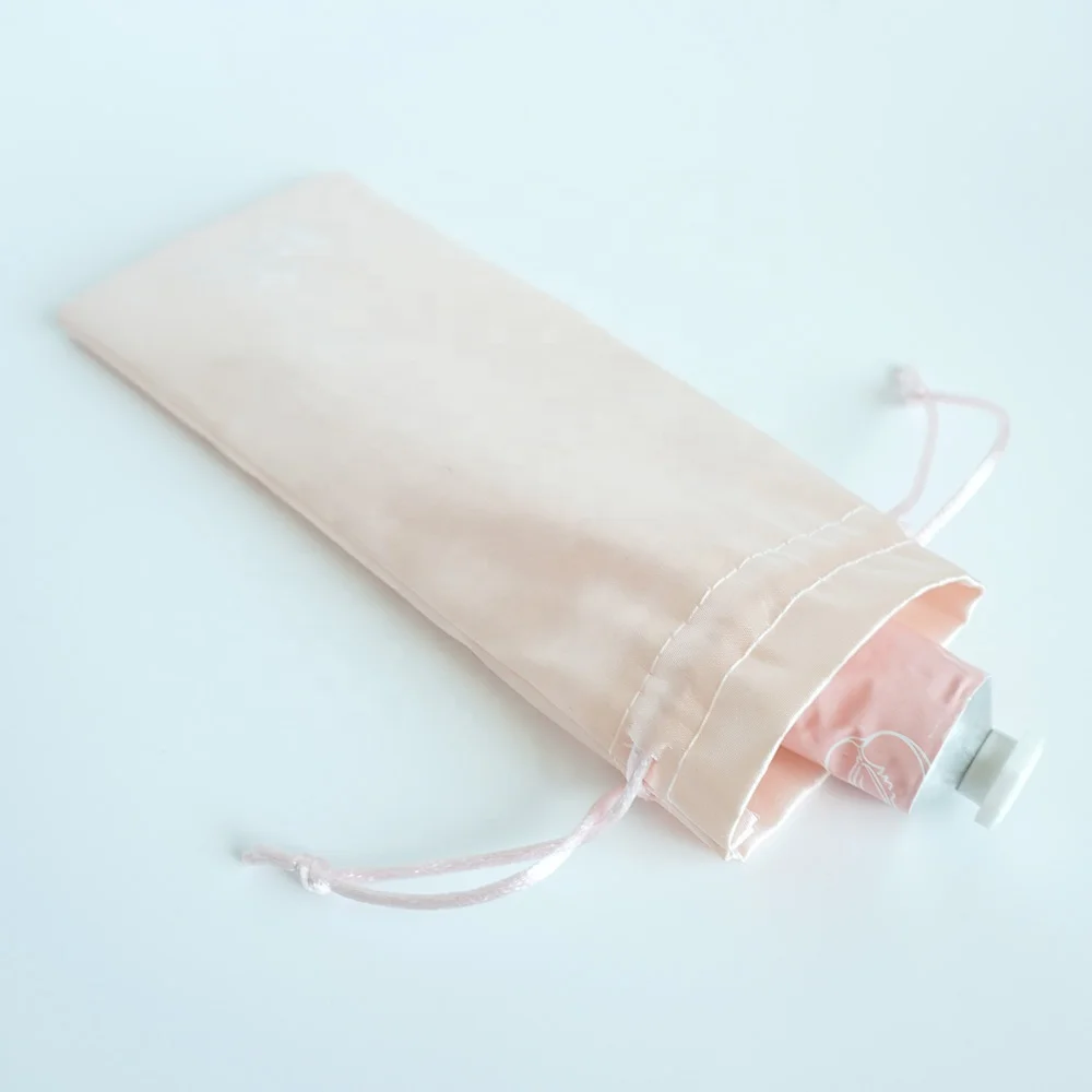 Wholesale Factory cheap  Luxury Private Label logo Custom Printed Bags Satin Bag Extension Packaging hair bags