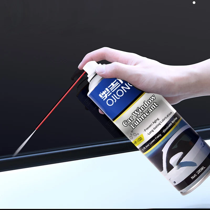 200ml Car Care Lubricant Spray Aerosol Tin Can Lubricant Penetrating Oil Spray Car Window Lubricant Spray
