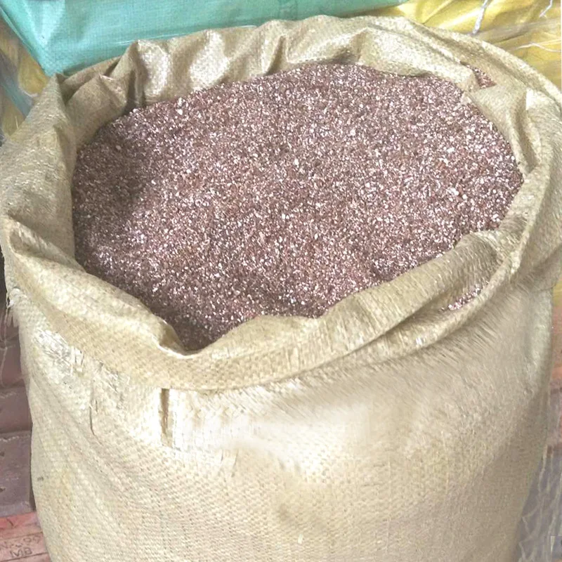 Wholesale price good quality golden natural expand silvery vermiculite