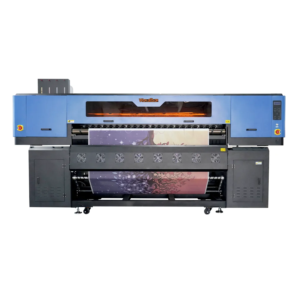 Factory wholesale Heavy-duty 8 i3200 Head 320sqm/h sublimation fabric printer for textile printing digital inkjet printer