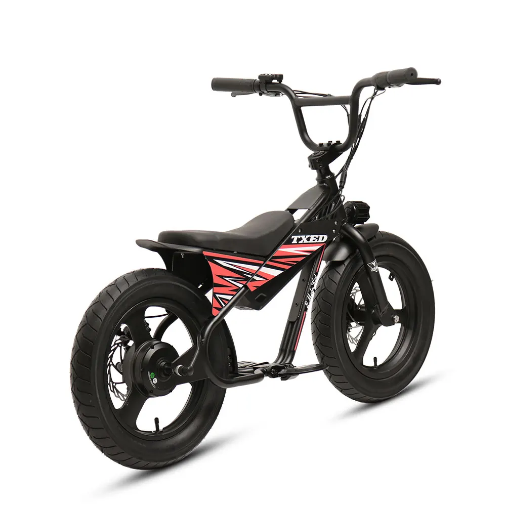 TXED 16 inch child electric kids bicycle mini bike Single Speed fat tire electric bicycle boys dirt bike bicycle for sale