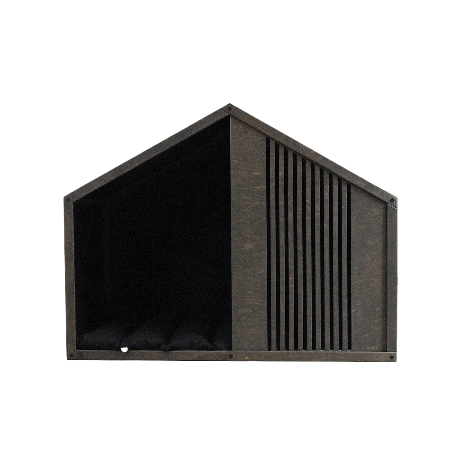 Customized Solid Wood Indoor Wooden Dog House Cheap Pet Dog Home Wood Dog House Bed