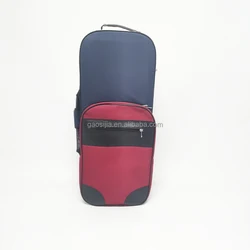 High quality factory price  wholesale oxford cover  oblong  foam light double violin  case 4/4 G-2020V for double violins