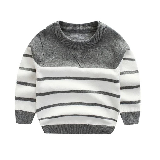 100% Organic Cotton knits Sweaters For Kids Sustainable Kids Pullover Knit Yarn Toddler O- Neck Baby Knitwear From Bangladesh