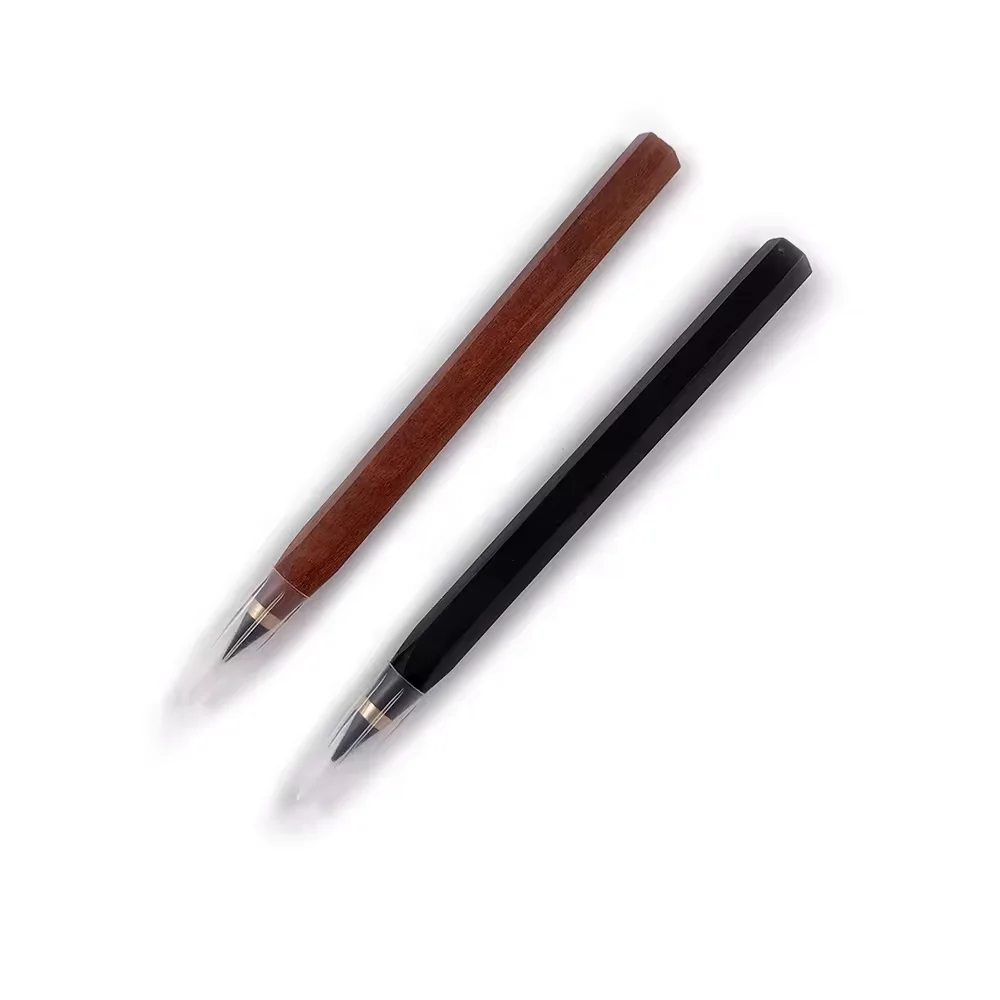 Wood Hexagonal Everlasting Eternal Pencil Thick Infinity Pencil