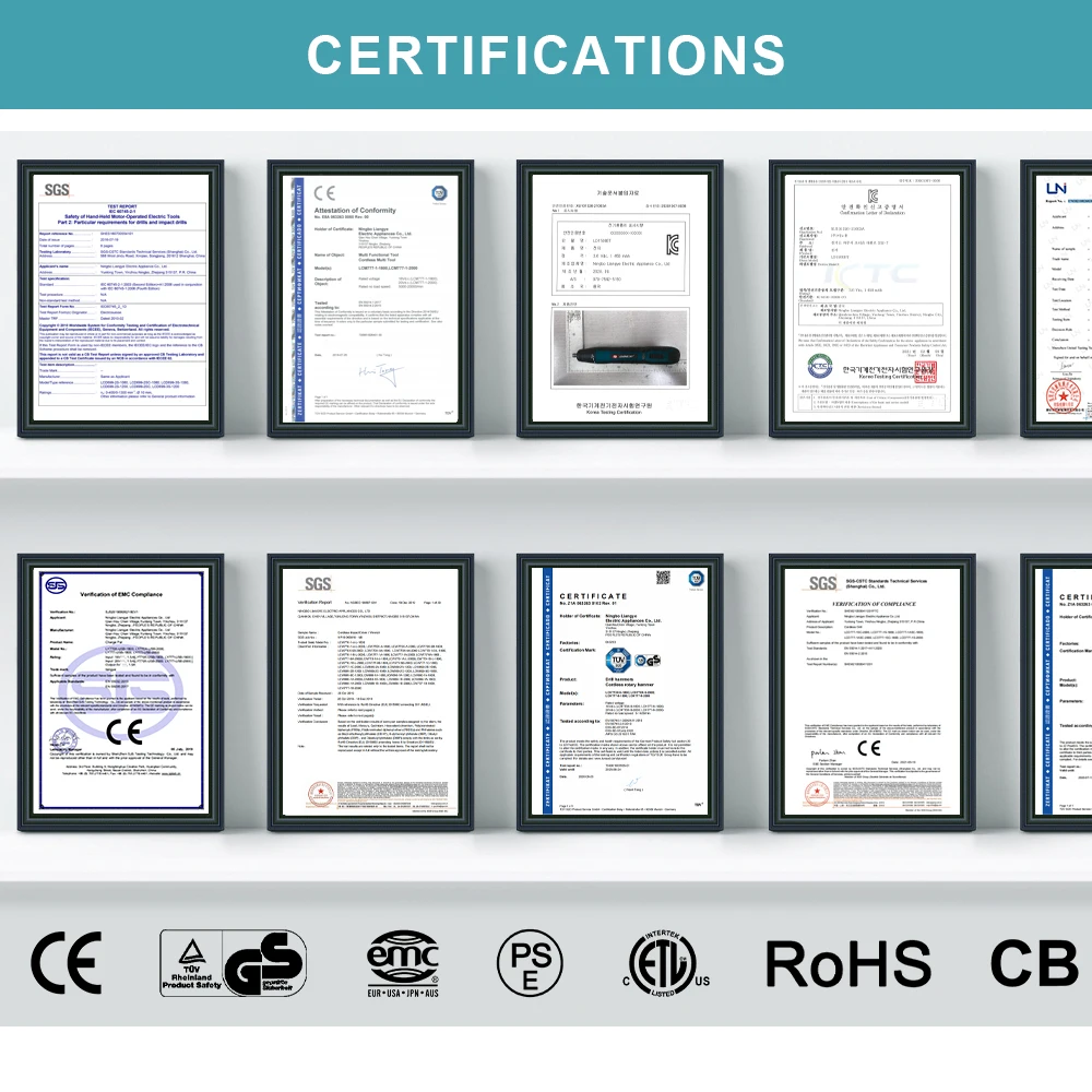 Liangye 180Nm Cordless Screwdriver Drill Rechargeable impact driver set with battery and charger