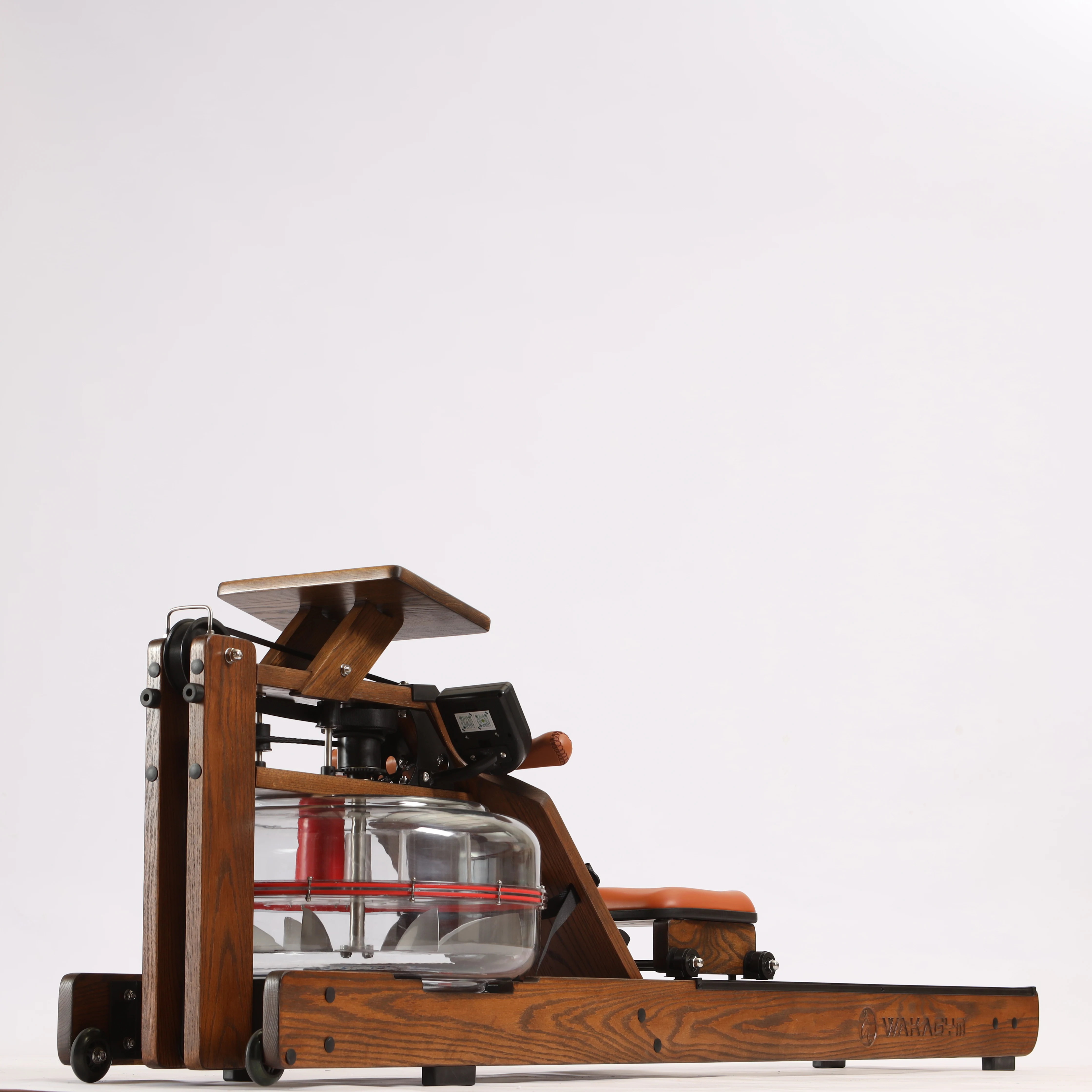 Accept custom OEM rowing machine factory direct wooden FRE Superburning fat rowing machine fitness home with intelligent APP