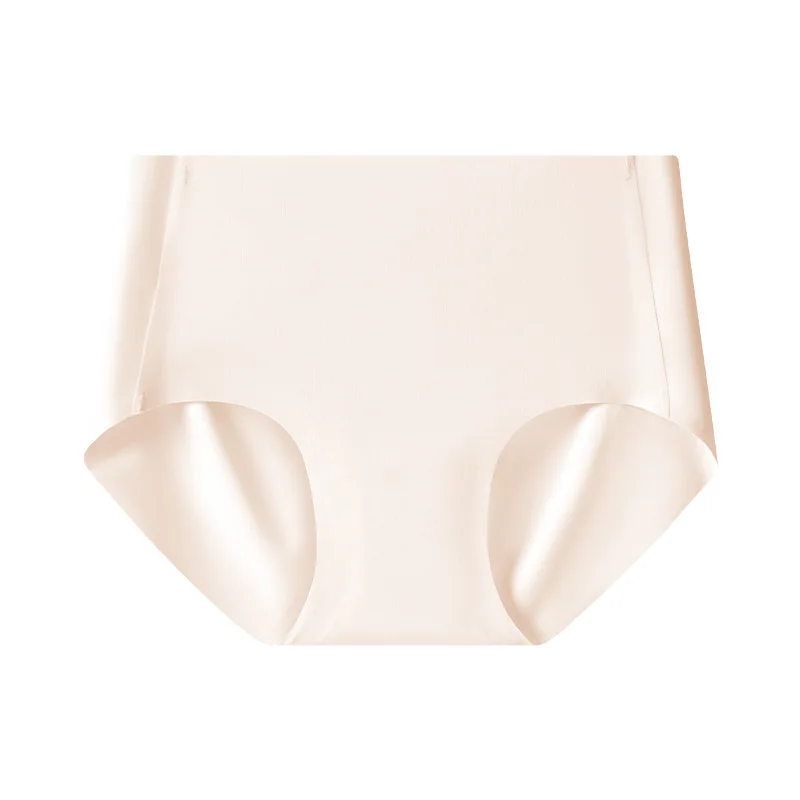 Factory direct Feeling Traceless Thin Mid Waist Breathable Ice Silk Underwear  Fitness for women