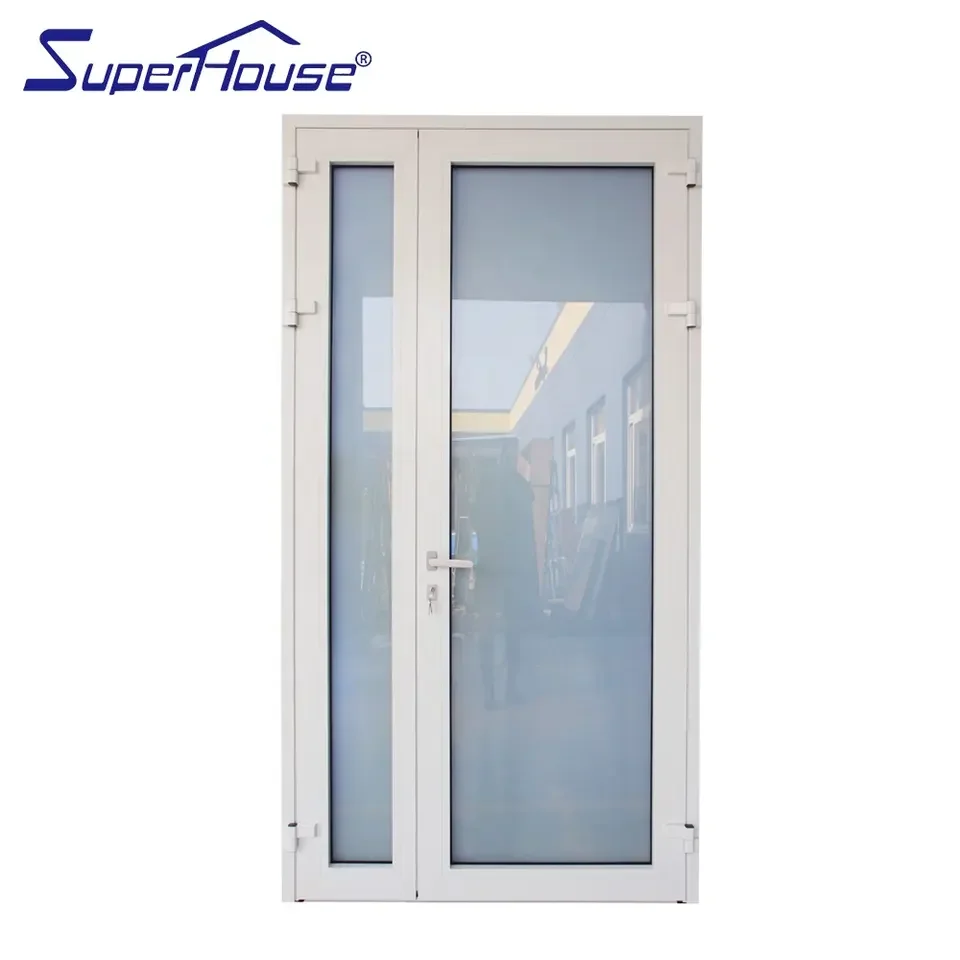 Design Aluminium Casement Door Size Modern China Top Factory Directly Sell High Quality Front Door Customized Glass Aluminum