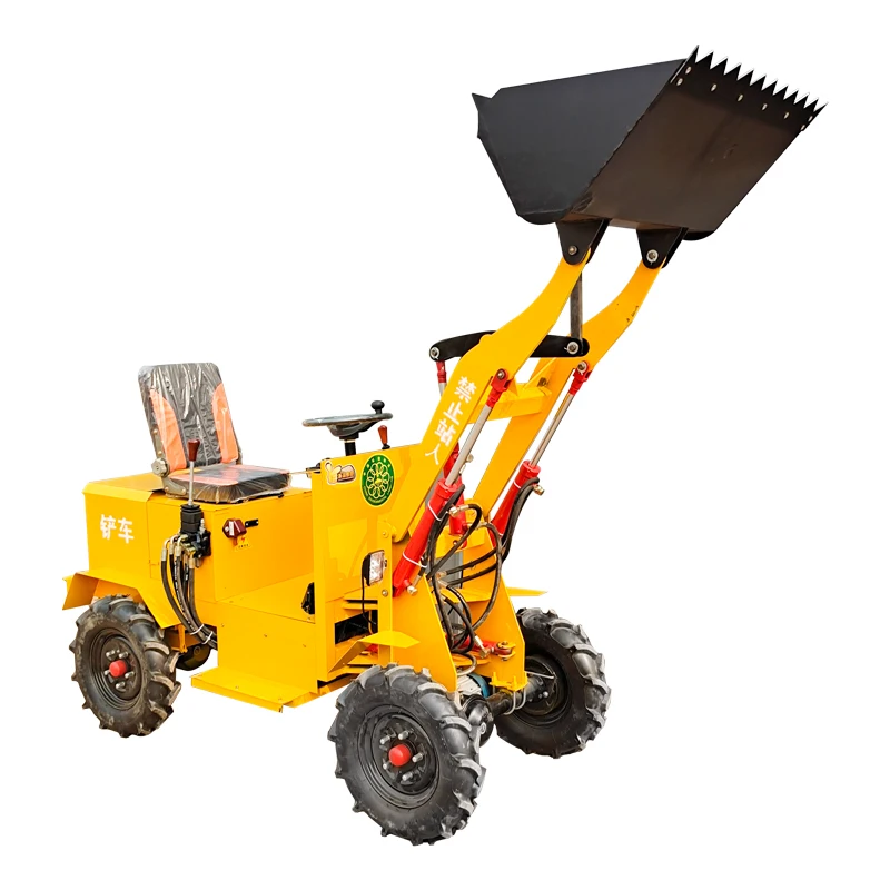 electric Loader 500kg small front loader cargador frontal sldg loader price