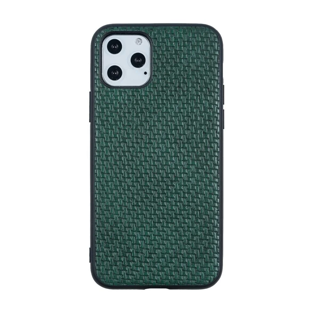 Hot Sale Leather Braided Phone Case for iPhone 6 7 8 X XS XR XS Xi Cell Phone Accessories