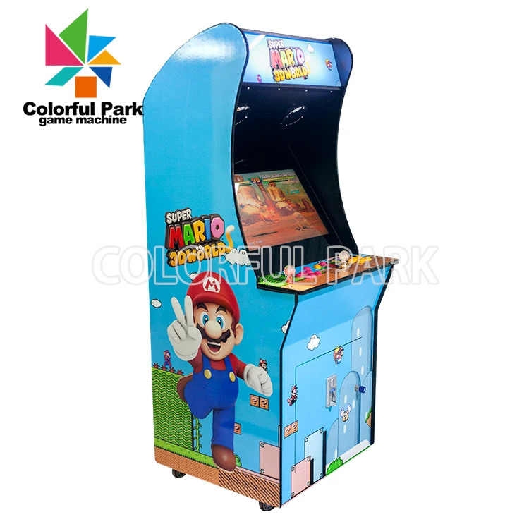  2500 game coin type Stand Up Pacman Arcade Multi Game Classic Upright Cabinet