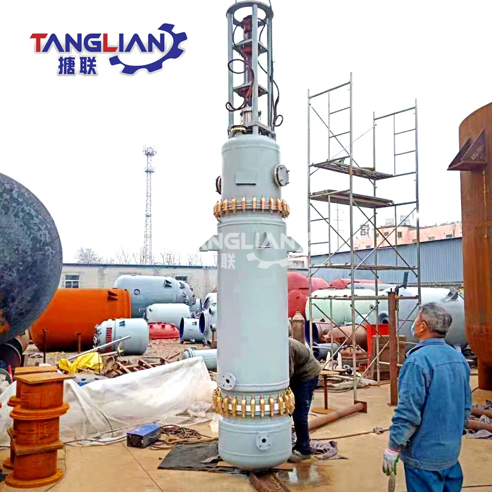 Low operating temperature thin film evaporator with high evaporation rate Thin film evaporator industrial